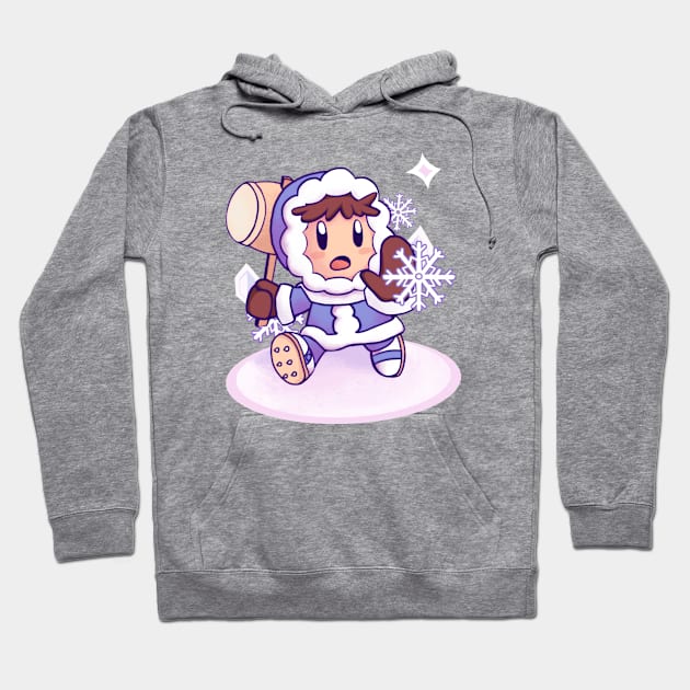 The Lonely Ice Climber Hoodie by VanillaPuddingSnack